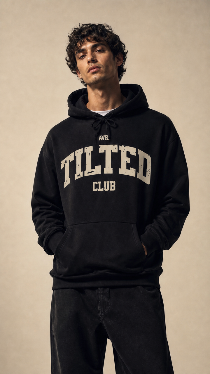 Tilted Club poker graphic hoodie by Tilted Spades (photo 7)