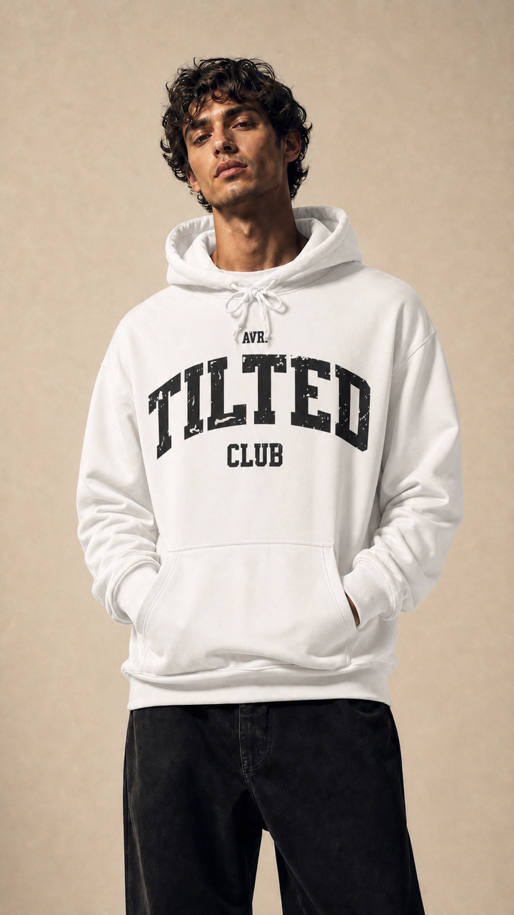 Tilted Club poker graphic hoodie by Tilted Spades (photo 4)