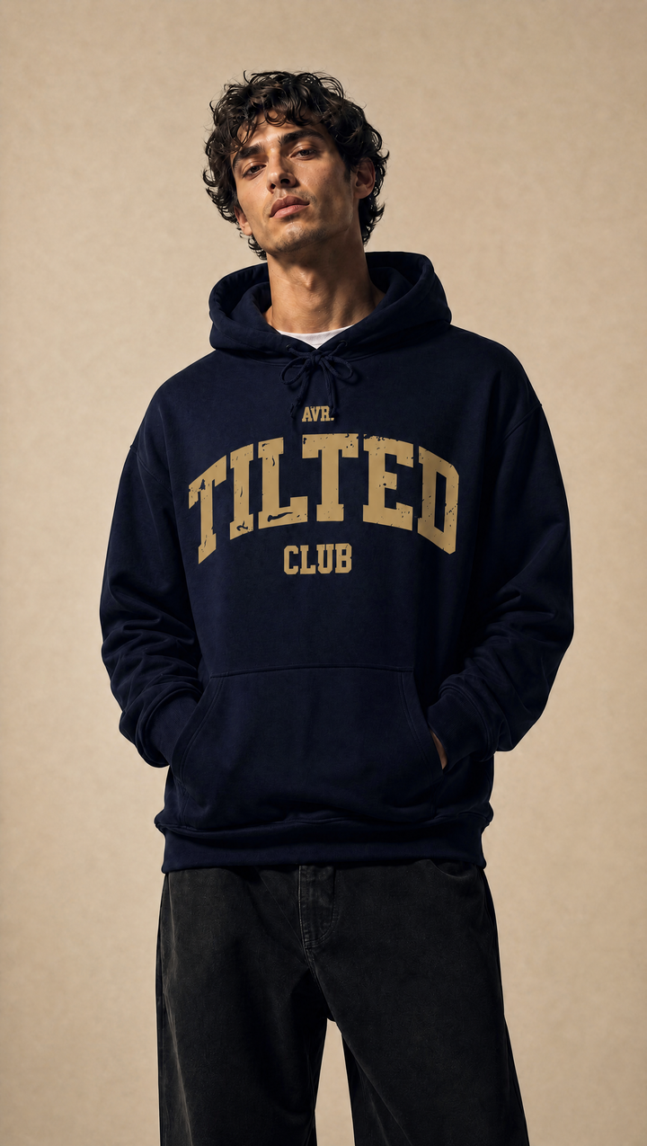 Tilted Club poker graphic hoodie by Tilted Spades (photo 3)