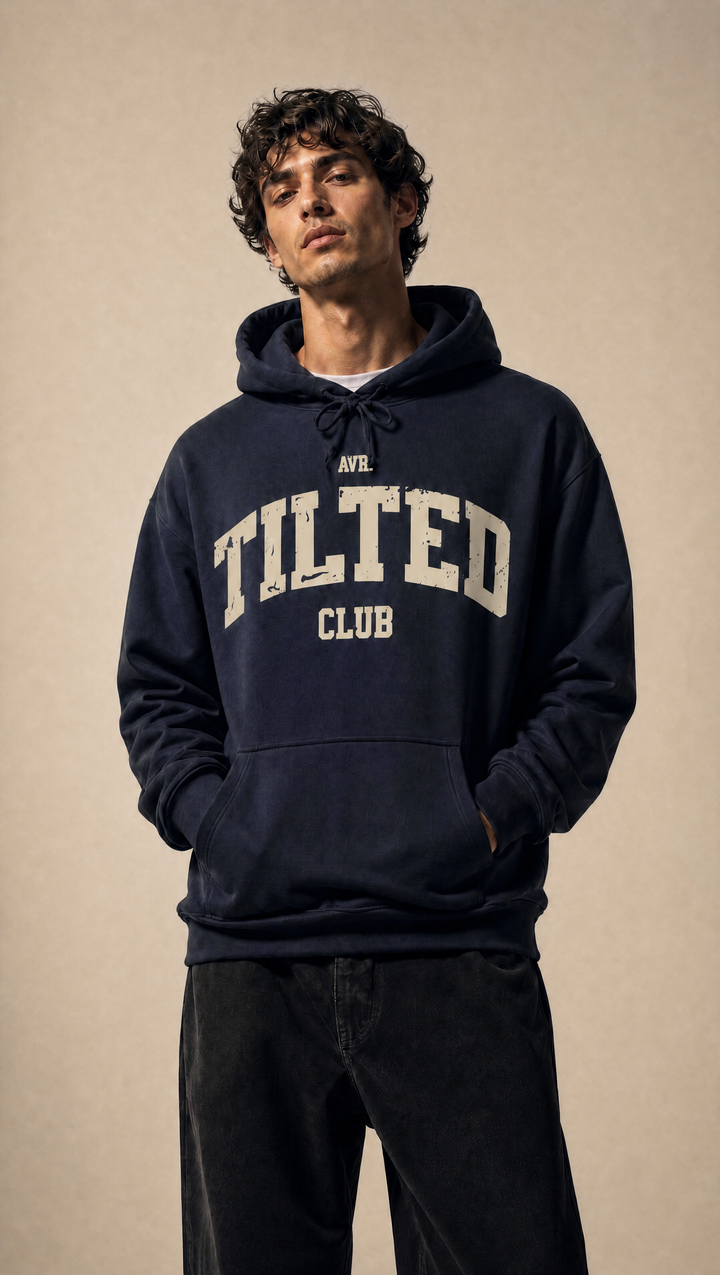 Tilted Club poker graphic hoodie by Tilted Spades (photo 2)