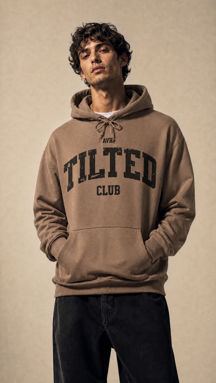 Tilted Club poker graphic hoodie by Tilted Spades (photo 5)