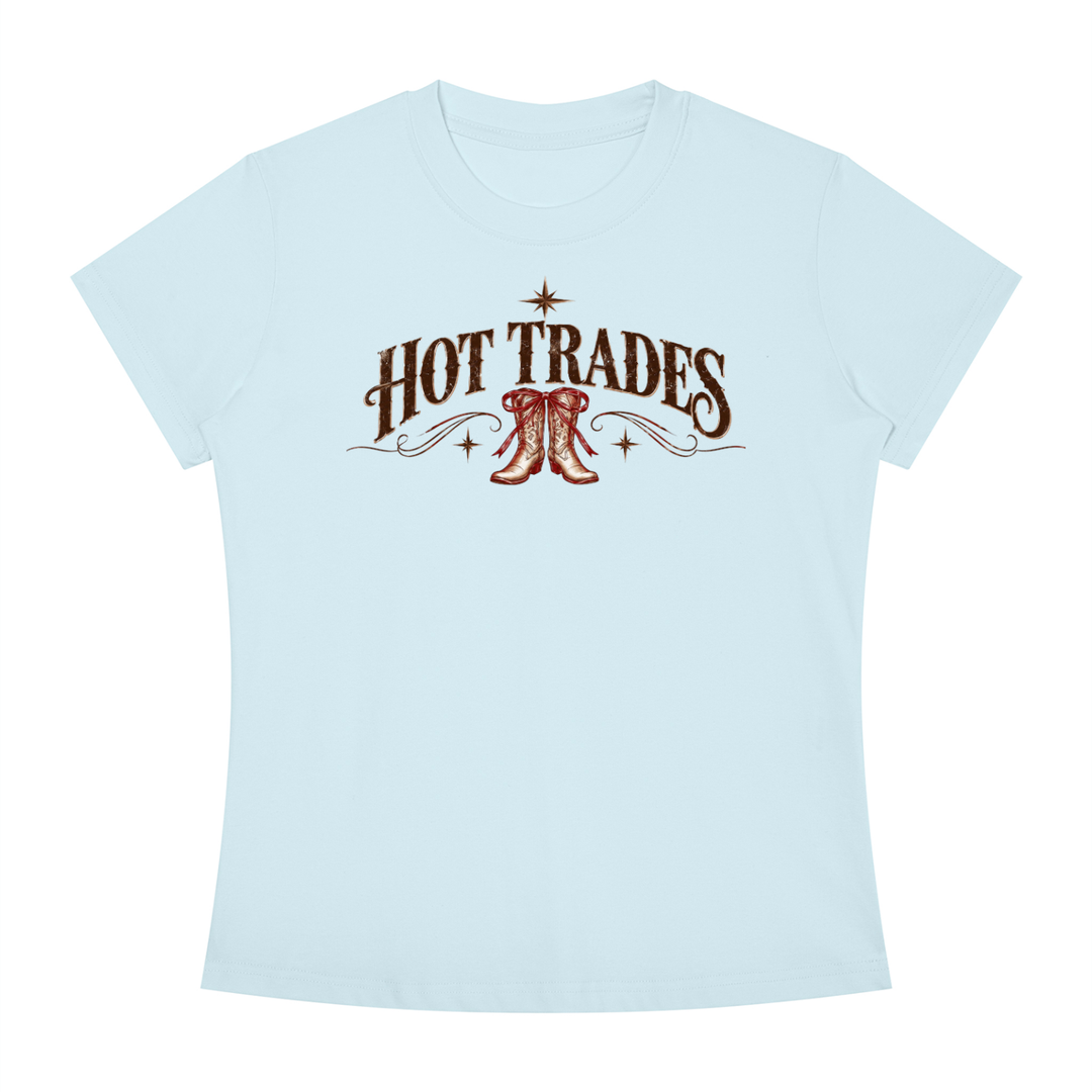 High Stakes Cowgirl Tee Slim Fit