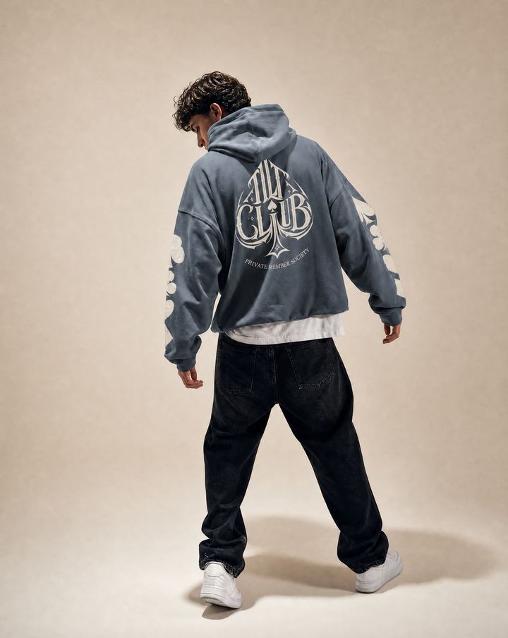 Spyre Hoodie product photo, Tilted Spades