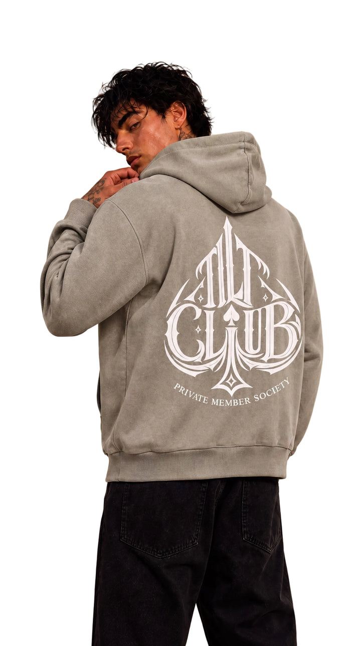 Spyre Full Zip Hoodie product photo, Tilted Spades