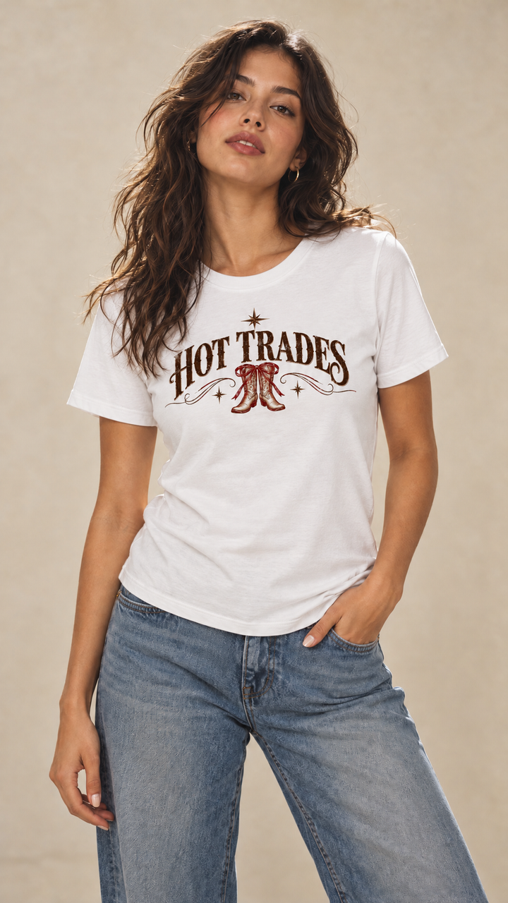 High Stakes Cowgirl Tee Slim Fit