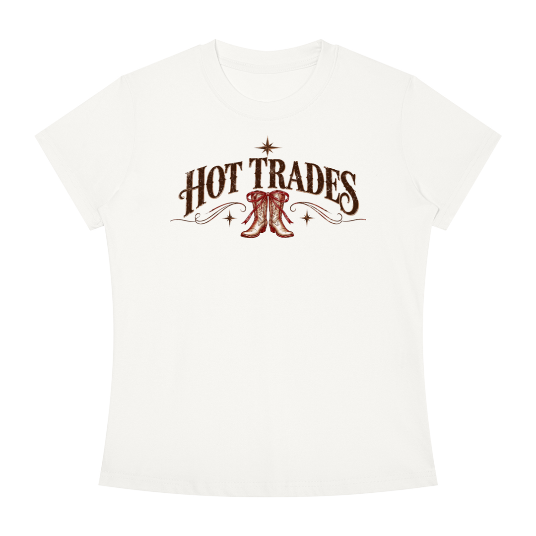 High Stakes Cowgirl Tee Slim Fit